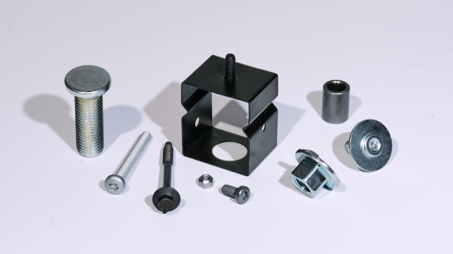 Verschiedene Verbindungsteile